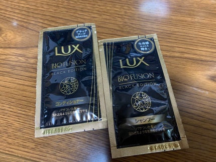 バイオフュージョン ブラックエディション/LUX/市販シャンプーを使ったクチコミ(1枚目)