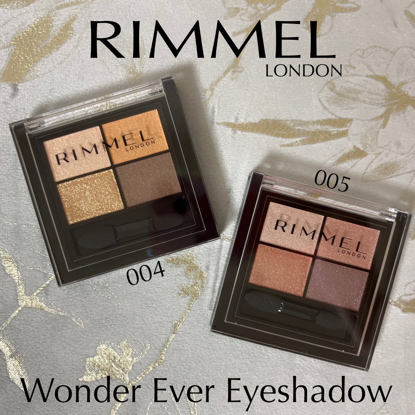 ワンダー エバー アイシャドウ/リンメル ロンドン/アイシャドウパレットを使ったクチコミ(1枚目)