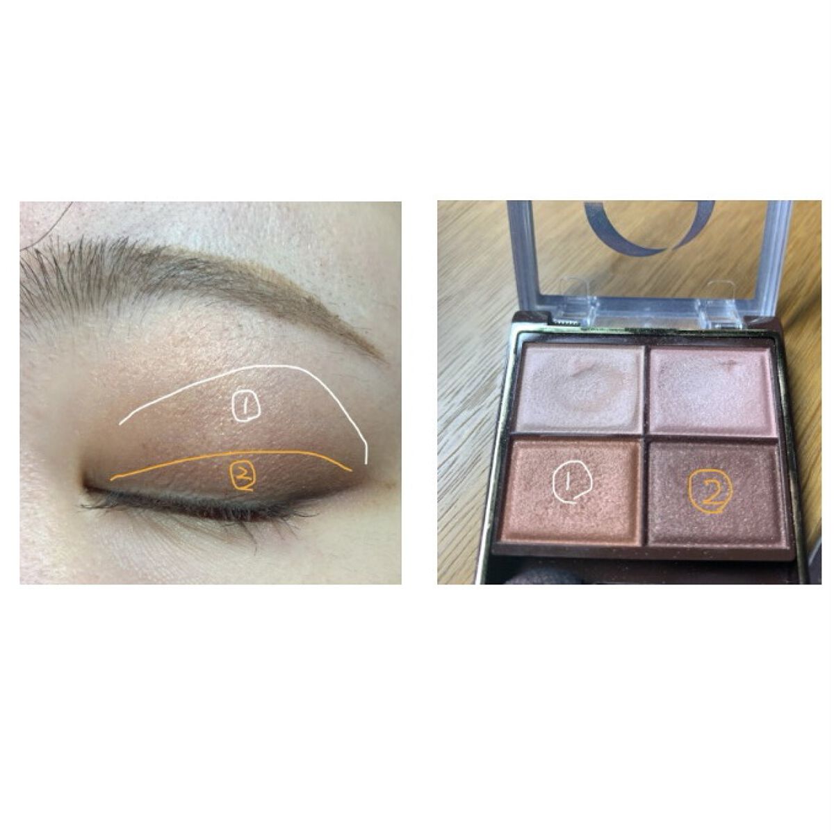 パウダリーペンシルブロウEX 02：ナチュラルブラウン/サナ ニューボーン/アイブロウペンシルを使ったクチコミ（2枚目）