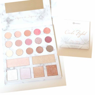 Carli Bybel Deluxe Edition 21 Color Eyeshadow & Highlighter Palette/bh cosmetics/パウダーアイシャドウを使ったクチコミ（3枚目）