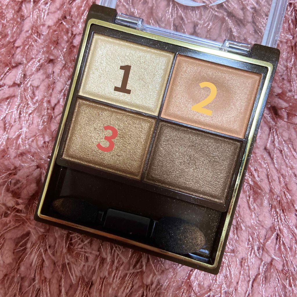 スキニーリッチシャドウ/excel/アイシャドウパレットを使ったクチコミ(3枚目)