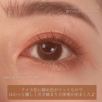 nuance eye blend/nuance eye blend/アイシャドウパレットを使ったクチコミ(6枚目)