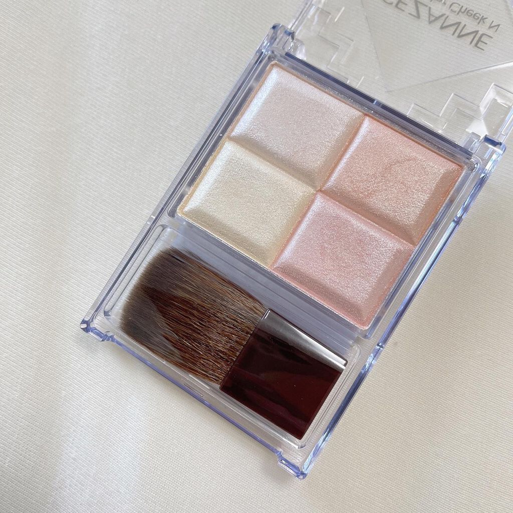 ミックスカラーチーク/CEZANNE/パウダーチークを使ったクチコミ(2枚目)