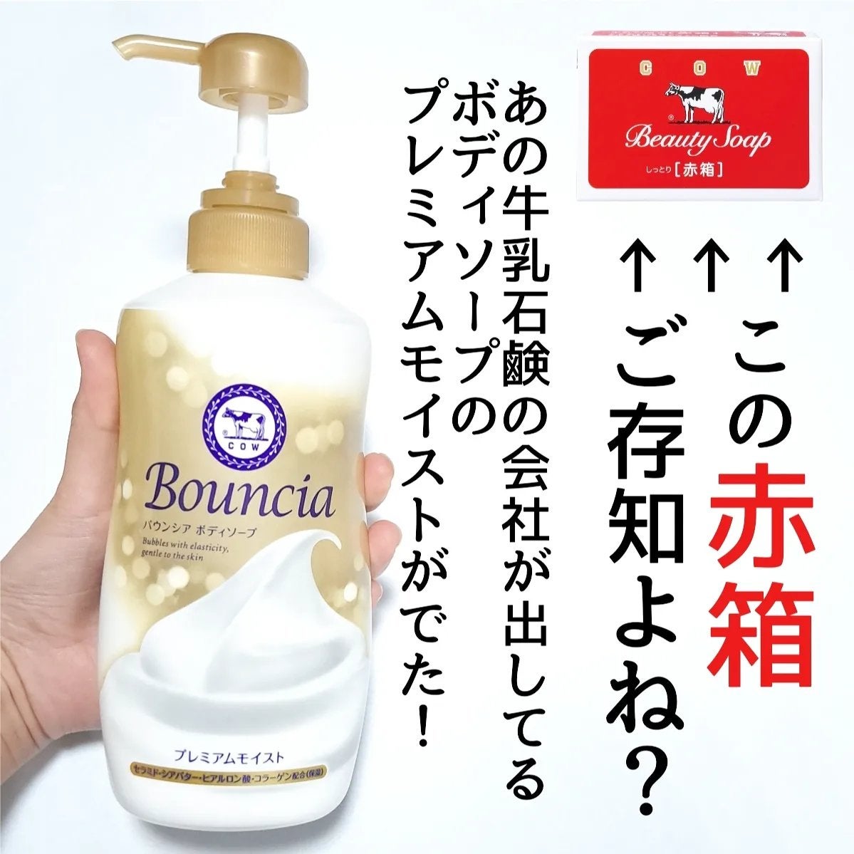 バウンシア ボディソープ プレミアムモイスト<しっとりタイプ>/Bouncia/ボディソープを使ったクチコミ(2枚目)