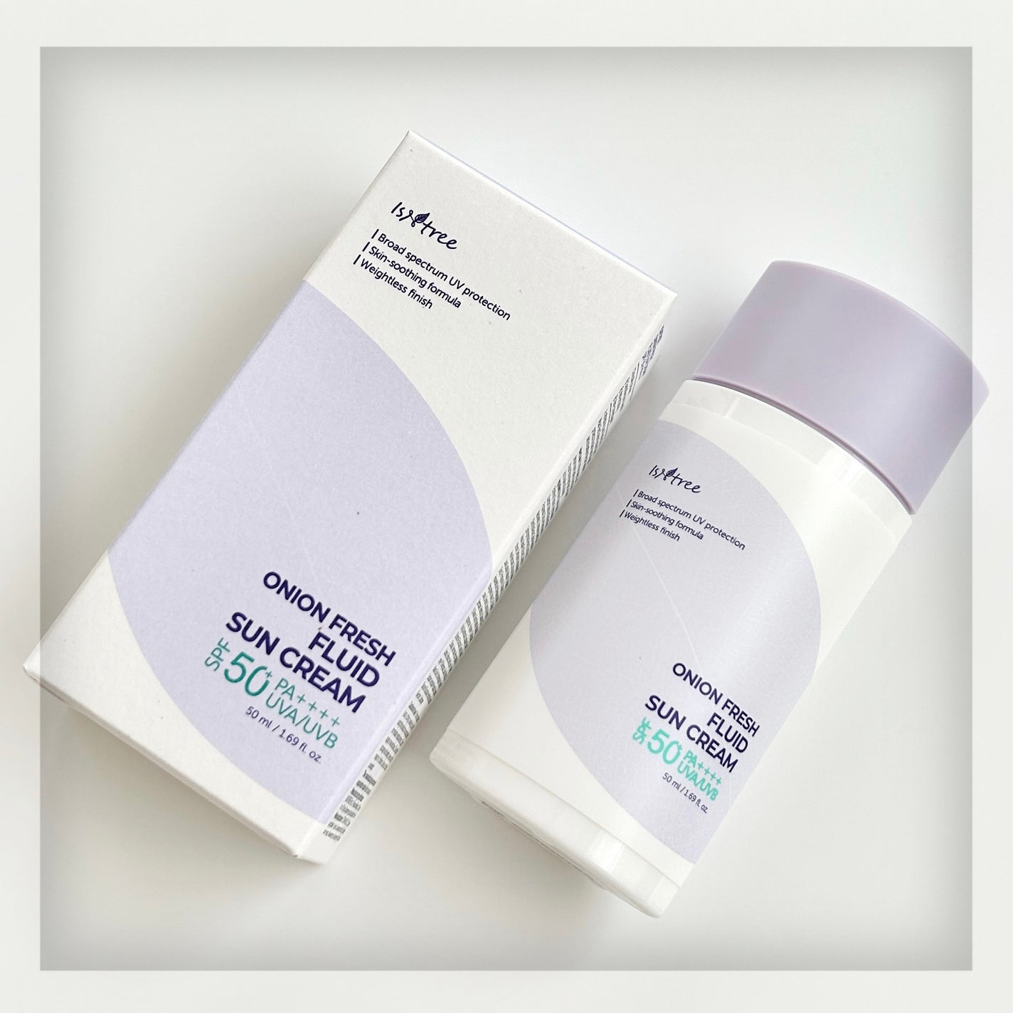 オニオンフレッシュフルイドUVクリーム/Isntree/日焼け止めクリームを使ったクチコミ(1枚目)