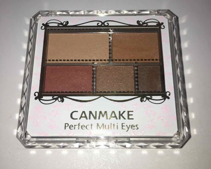 パーフェクトマルチアイズ/キャンメイク/アイシャドウパレットを使ったクチコミ(1枚目)