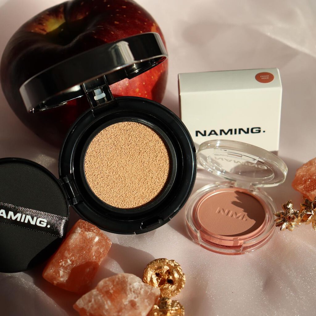 ネーミング フラッフィーパウダーブラッシュ/NAMING./パウダーチークを使ったクチコミ(8枚目)