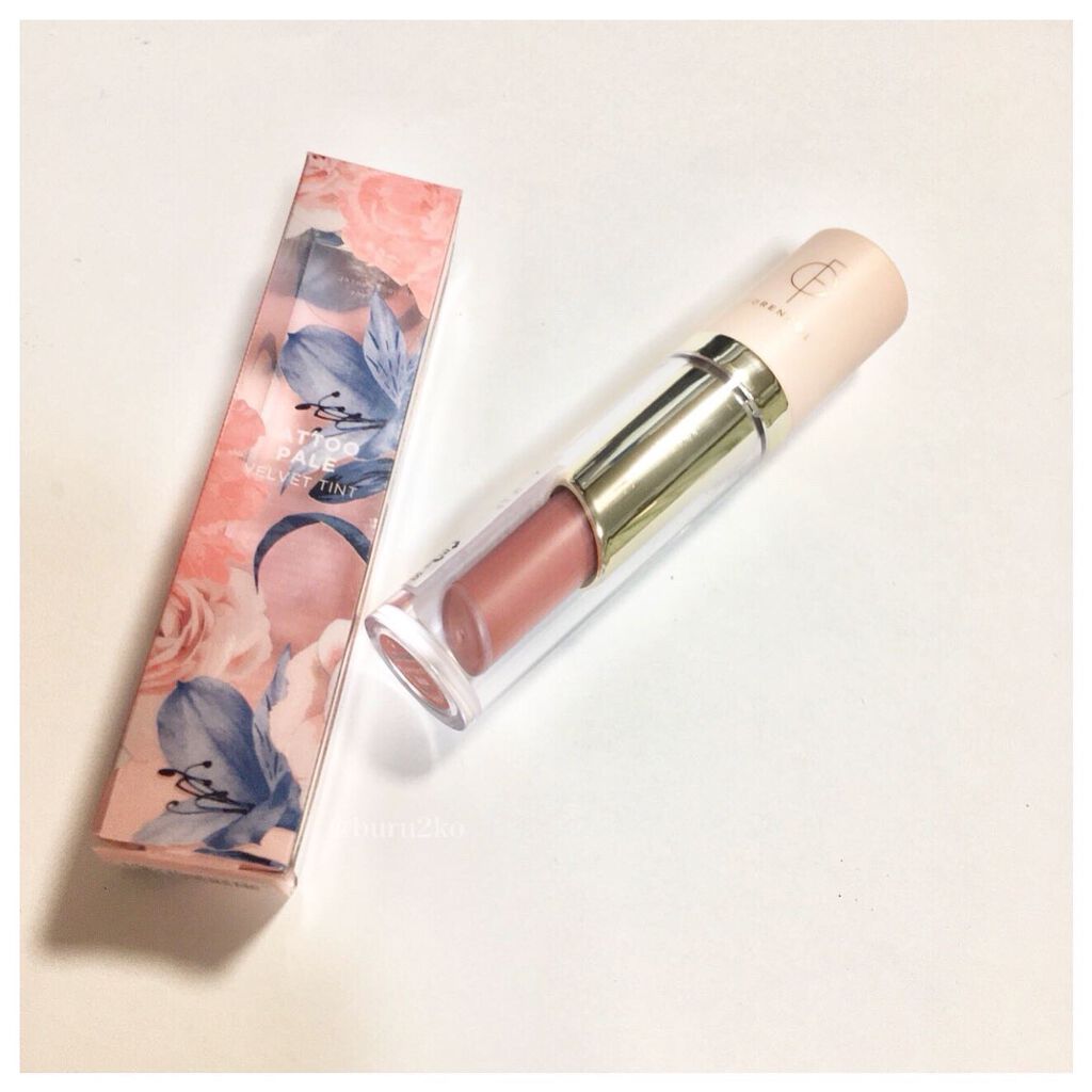 タトゥーベルベットティント/フォレンコス/リップティントを使ったクチコミ(1枚目)