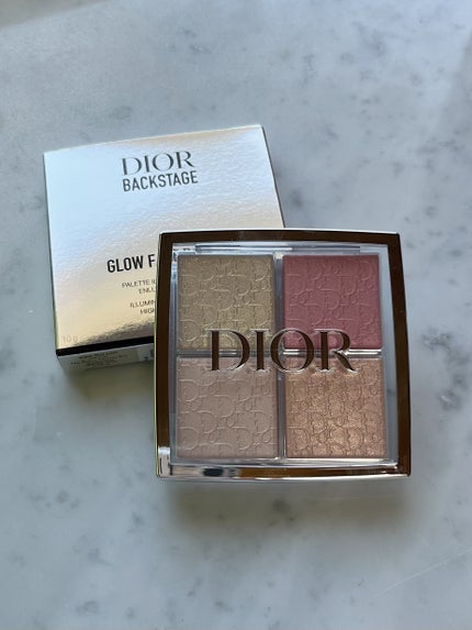 ディオール バックステージ フェイス グロウ パレット/Dior/ハイライトを使ったクチコミ(1枚目)