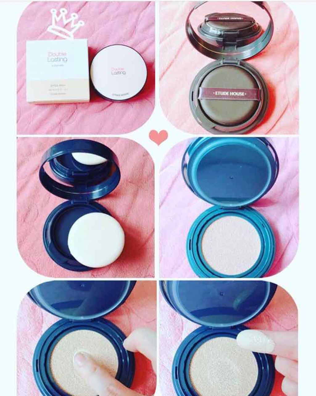ダブルラスティング クッション/ETUDE/クッションファンデーションを使ったクチコミ(1枚目)