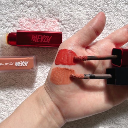 ブラー フィット ティント/MERZY/リップティントを使ったクチコミ(9枚目)