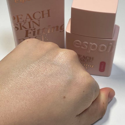 ピーチスキンフィッティングベース オールニュー SPF50 PA++++/espoir/化粧下地を使ったクチコミ(4枚目)