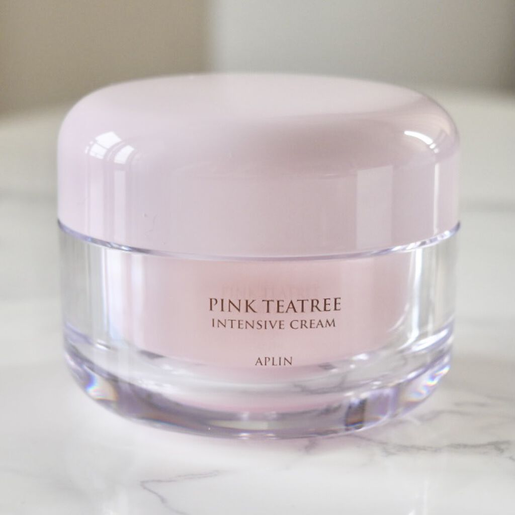 ピンクティーツリークリーム/APLIN/フェイスクリームを使ったクチコミ（2枚目）