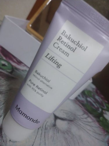 Mamonde バクチオールレチノールクリームのクチコミ「Mamondeバクチオールレチノールクリーム
ミニサイズ

ラクシーボックスに入ってた中で1番.....」（1枚目）