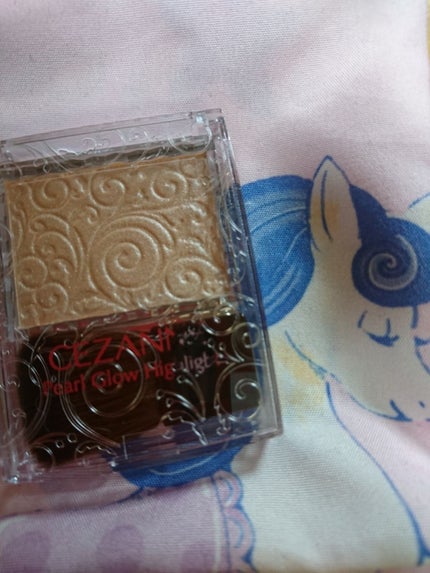 パールグロウハイライト/CEZANNE/パウダーハイライトを使ったクチコミ(1枚目)