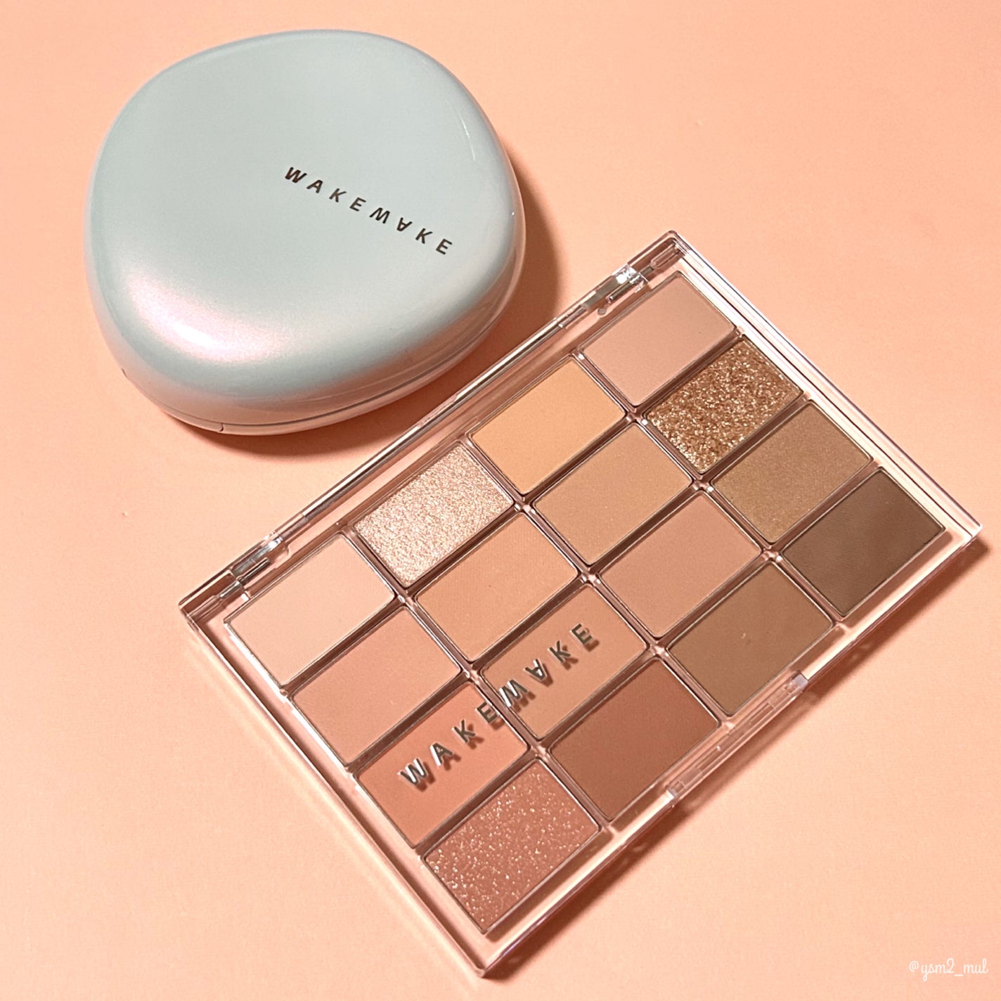 ソフトブラーリングアイパレット/wakemake/アイシャドウパレットを使ったクチコミ(9枚目)