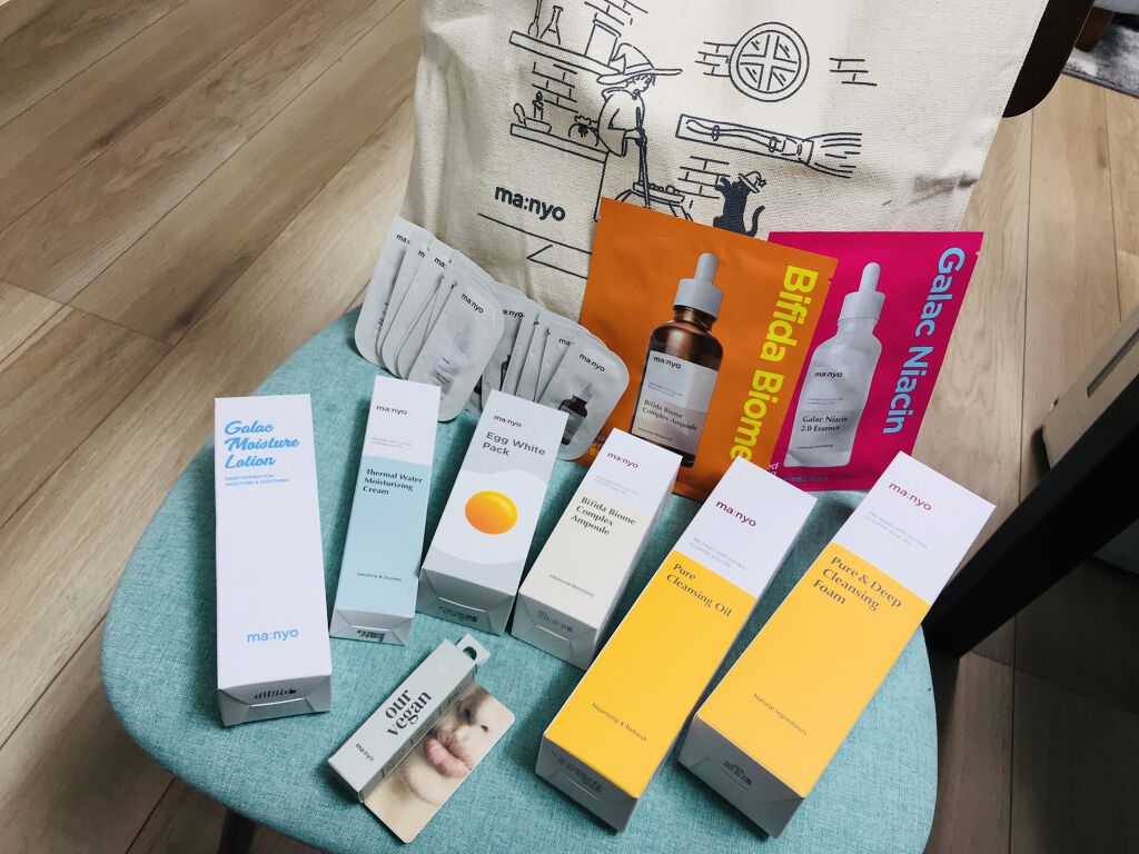 egg white pack/manyo/ピーリングを使ったクチコミ（1枚目）