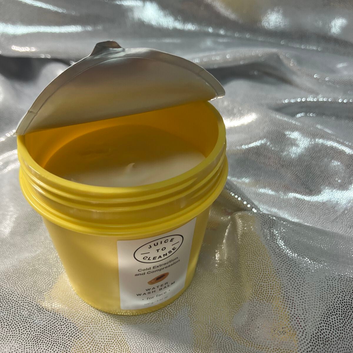 ウォーターウォッシュバーム/JUICE TO CLEANSE/スクラブ・ゴマージュを使ったクチコミ(2枚目)