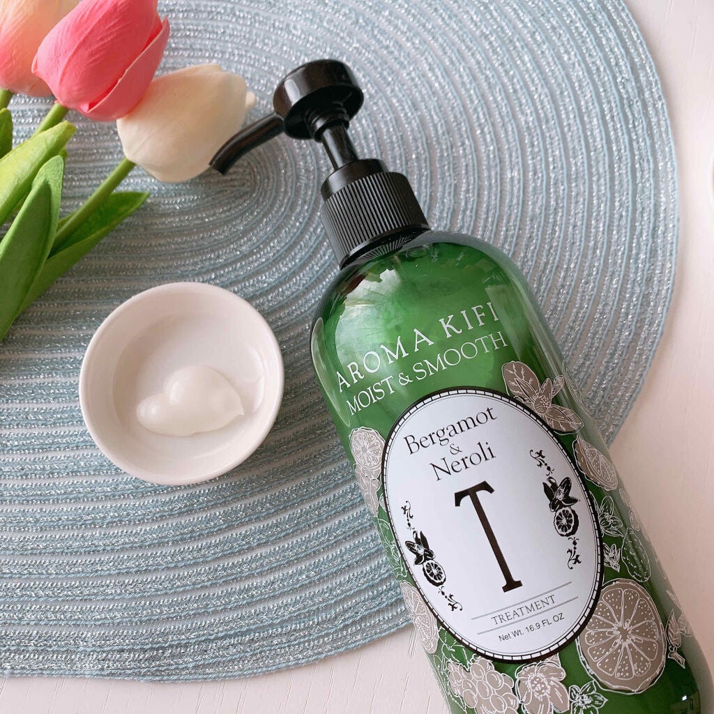 モイスト&スムースシャンプー/トリートメント/AROMA KIFI/シャンプー・コンディショナーを使ったクチコミ(3枚目)