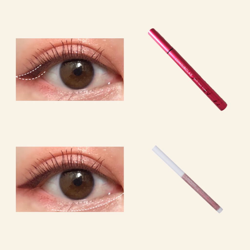 クイックラッシュカーラー/キャンメイク/マスカラ下地を使ったクチコミ（3枚目）