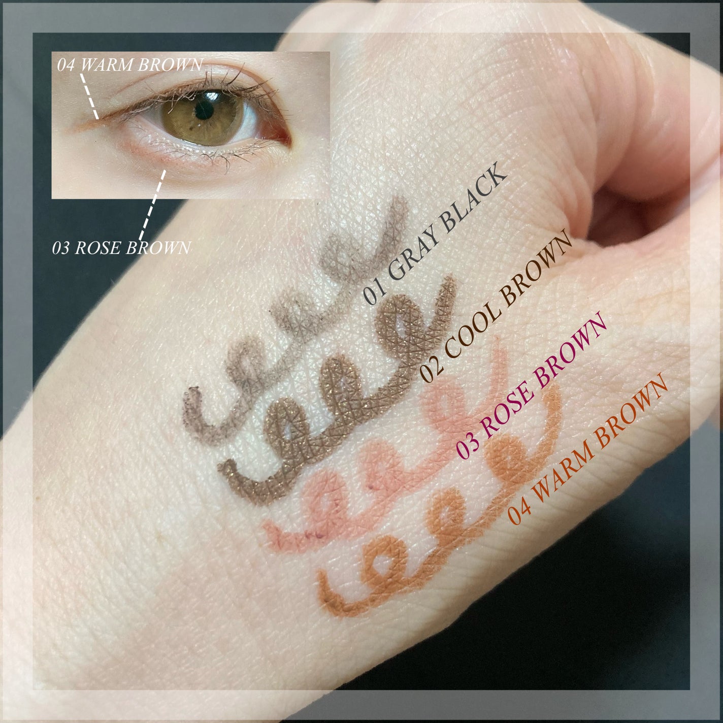 フェイクジェルライナー/パルガントン/ジェルアイライナーを使ったクチコミ(3枚目)