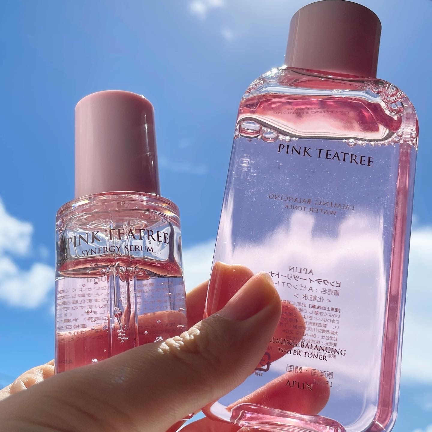 ピンクティーツリートナー/APLIN/化粧水を使ったクチコミ（1枚目）