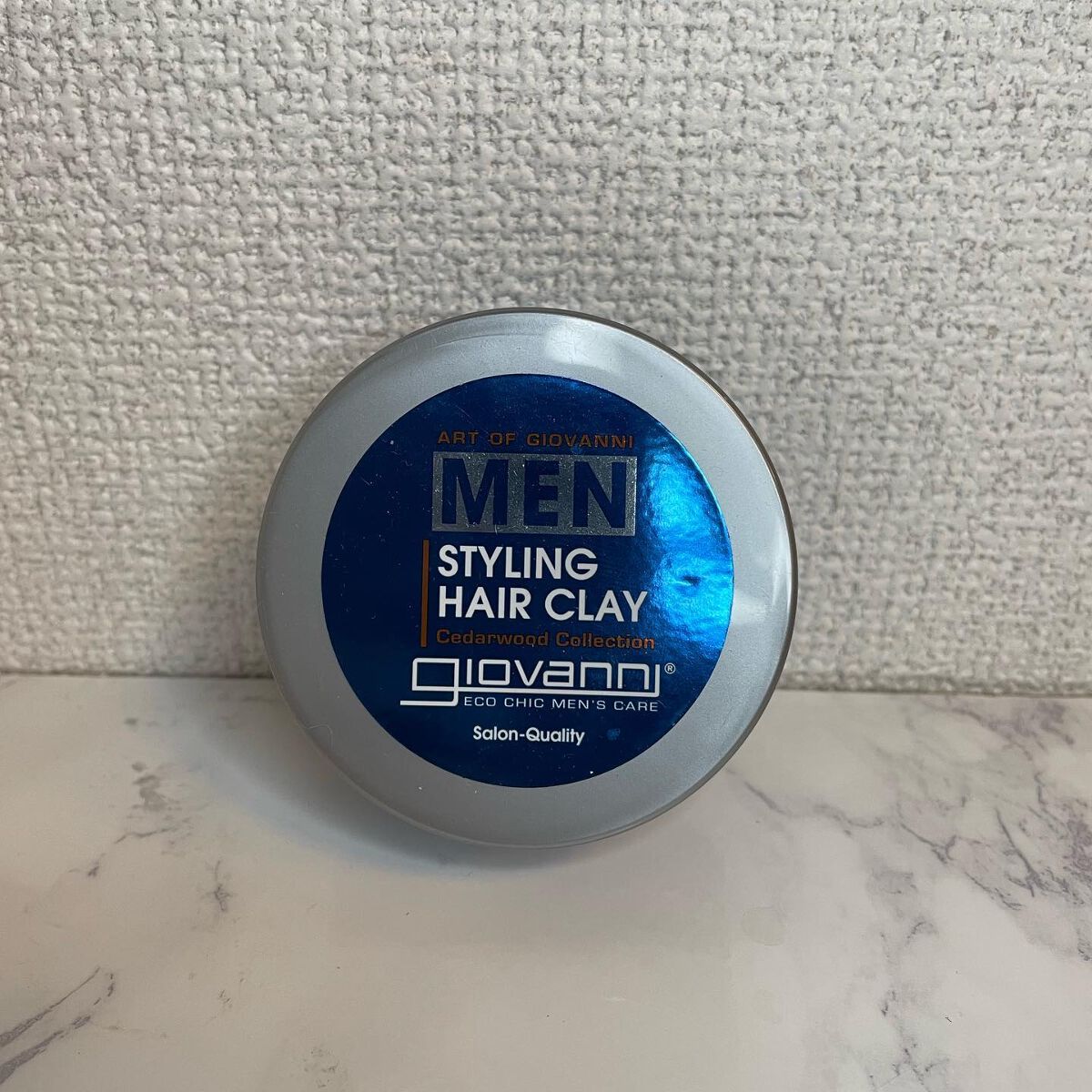 メンズヘアスタイリングクレイ/giovanni/ヘアワックス・クリームを使ったクチコミ(1枚目)