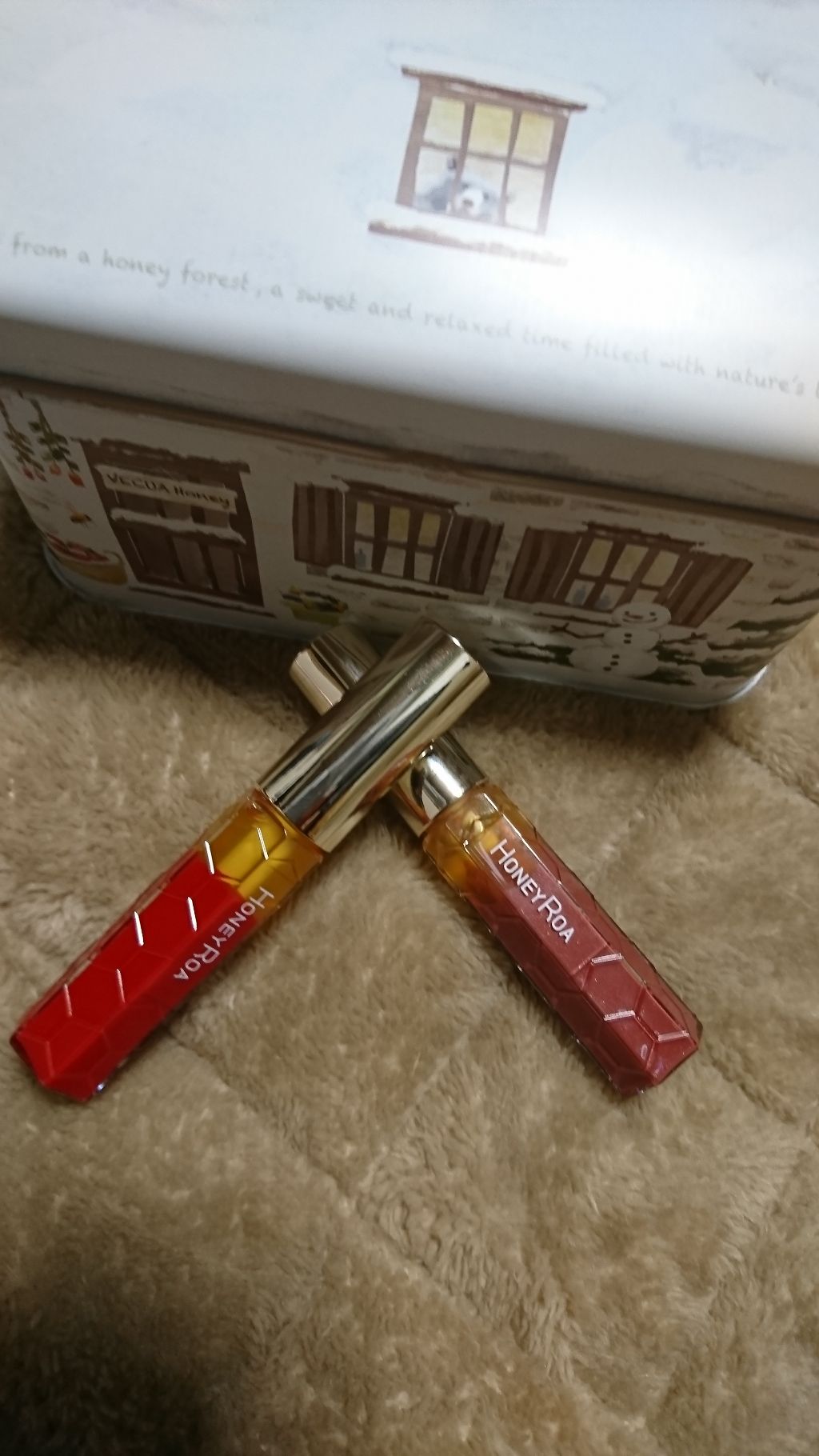 ハニーラスター r/ROAlív/リップグロスを使ったクチコミ(1枚目)