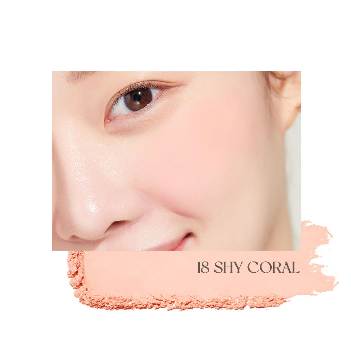 ピュア ブラッシュド サンシャイン チーク/PERIPERA/パウダーチークを使ったクチコミ（3枚目）