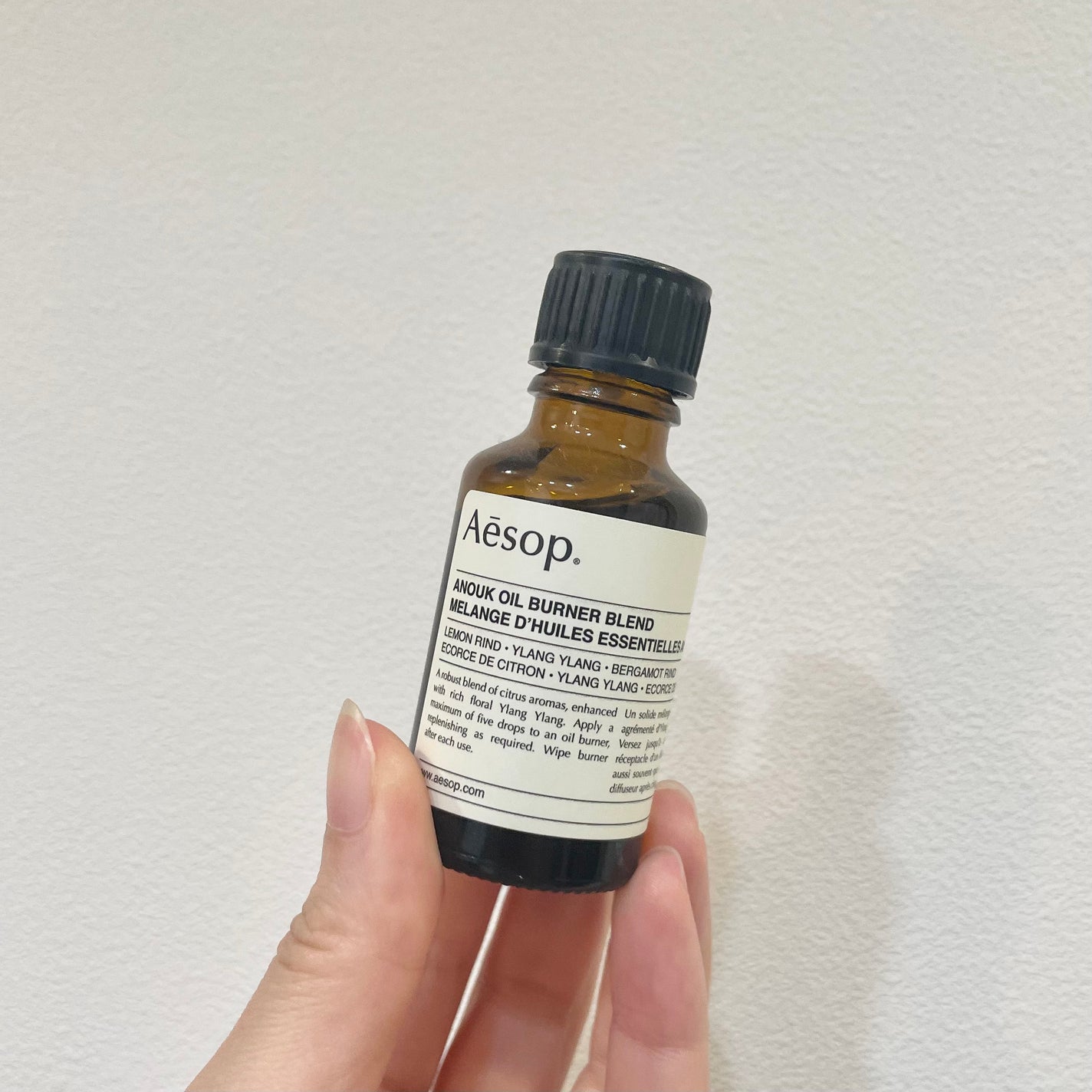 イソップ アヌーク オイルバーナーブレンド 試してみた】Aesop アヌーク オイルバーナーブレンドのリアルな