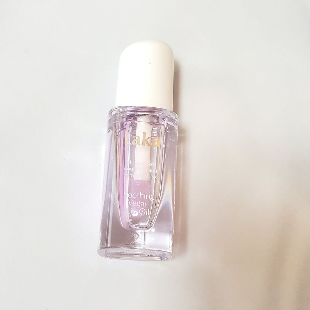 スージングヴィーガンリップオイル/Laka/リップオイルを使ったクチコミ（1枚目）