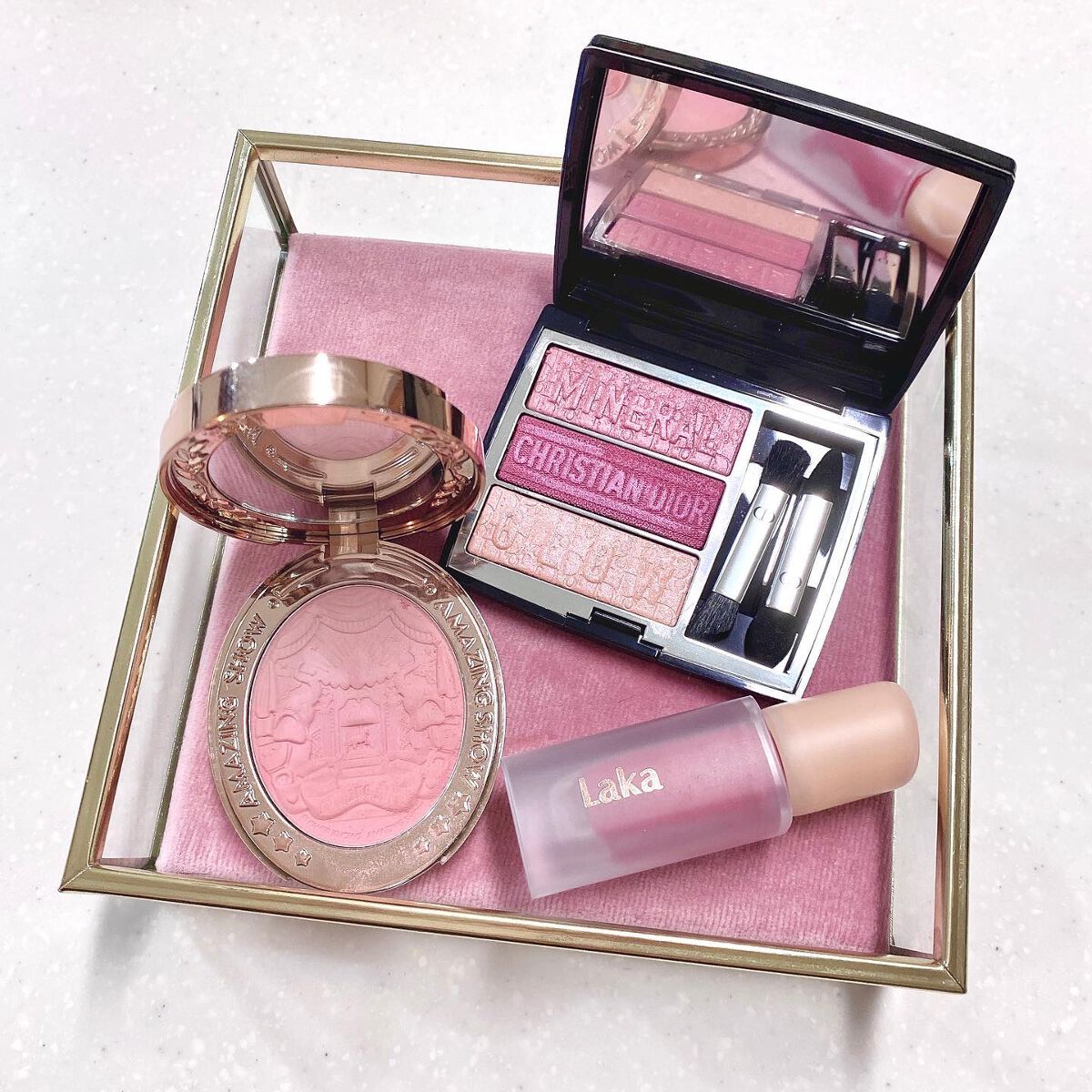 サーカスシリーズ グラデーションブラッシュ  03 Wonderful Festival/FlowerKnows/パウダーチークを使ったクチコミ（1枚目）