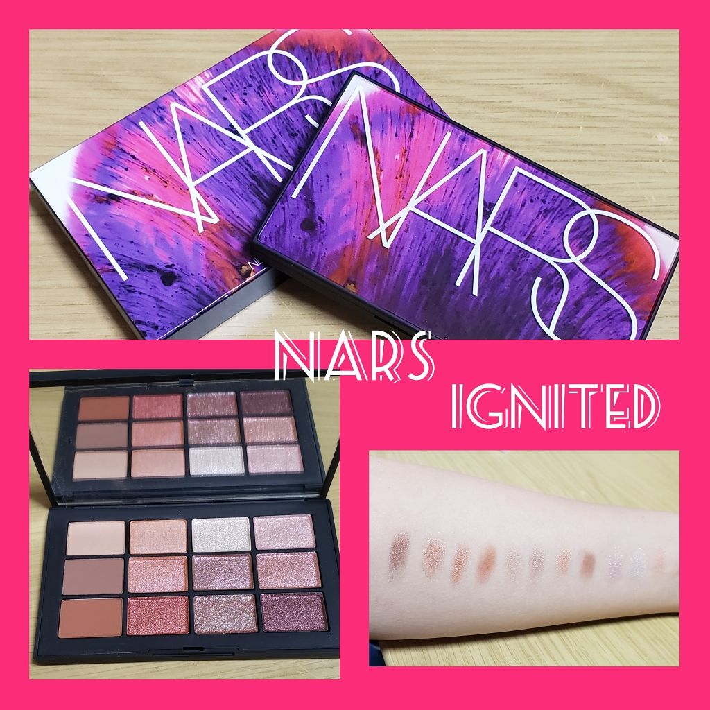 イグナイテッド アイシャドウパレット/NARS/アイシャドウパレットを使ったクチコミ（1枚目）