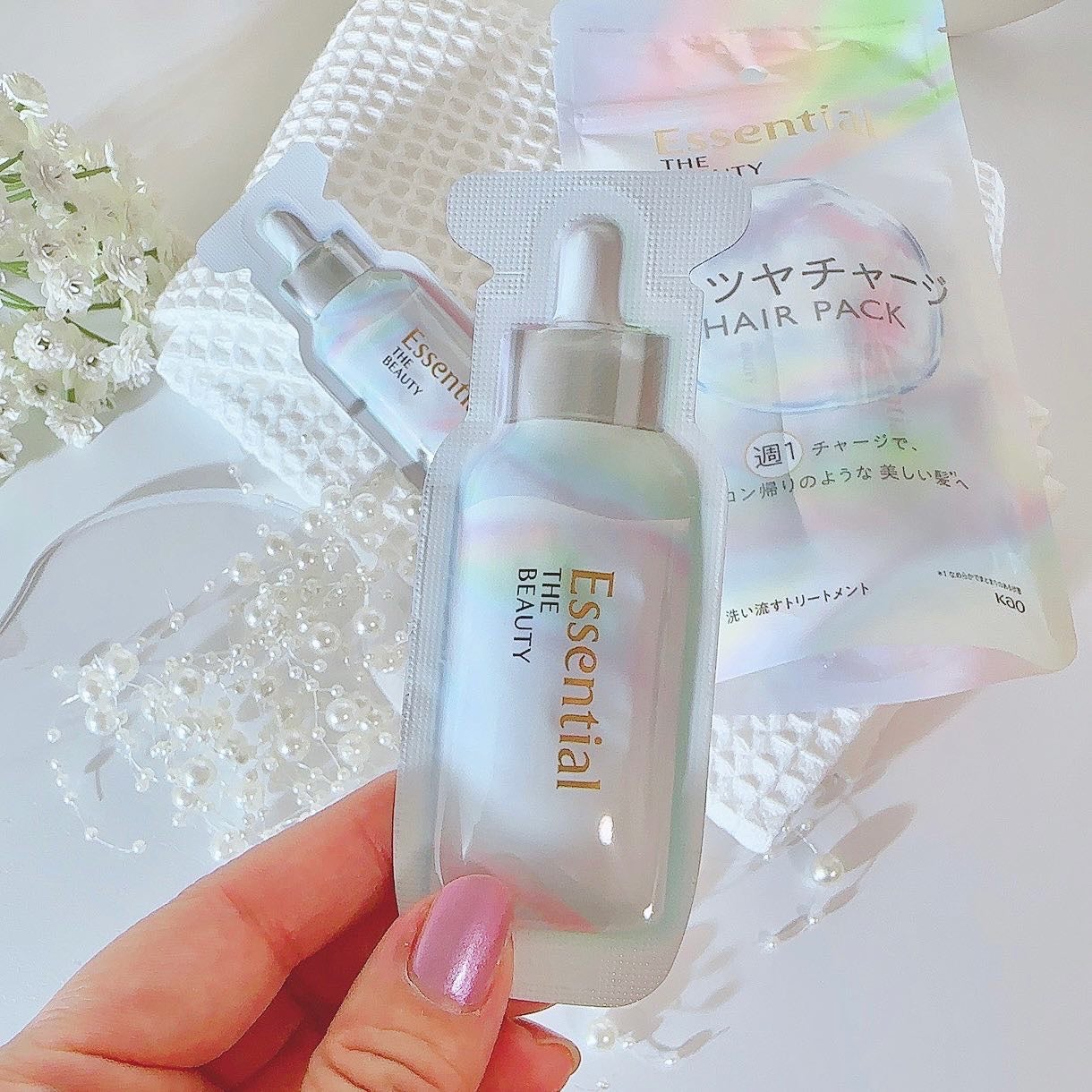 ザビューティ うるツヤチャージヘアパック/エッセンシャル/ヘアマスク・ヘアパックを使ったクチコミ(2枚目)