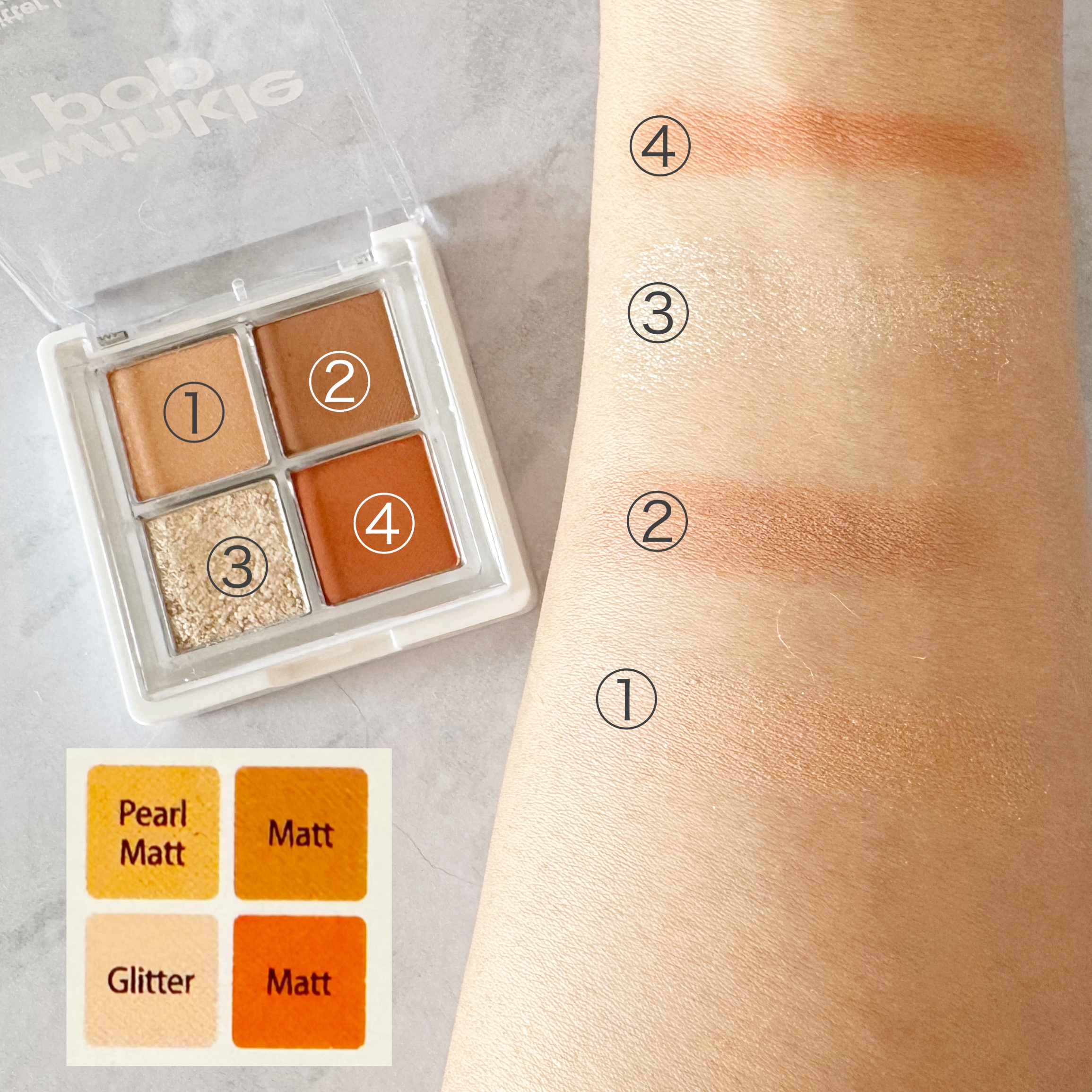 グリッターレイヤリングアイシャドウパレット/TWINKLE POP/アイシャドウパレットを使ったクチコミ（3枚目）