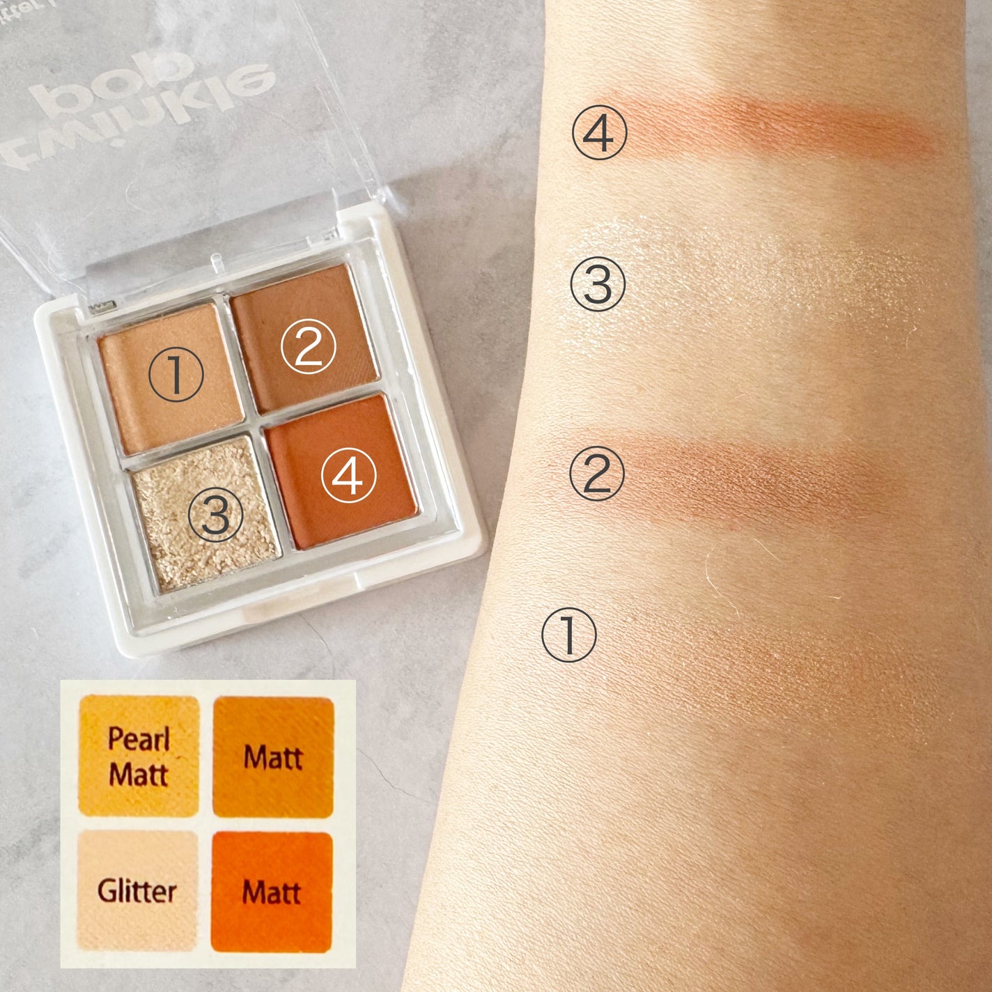 グリッターレイヤリングアイシャドウパレット/TWINKLE POP/アイシャドウパレットを使ったクチコミ(3枚目)