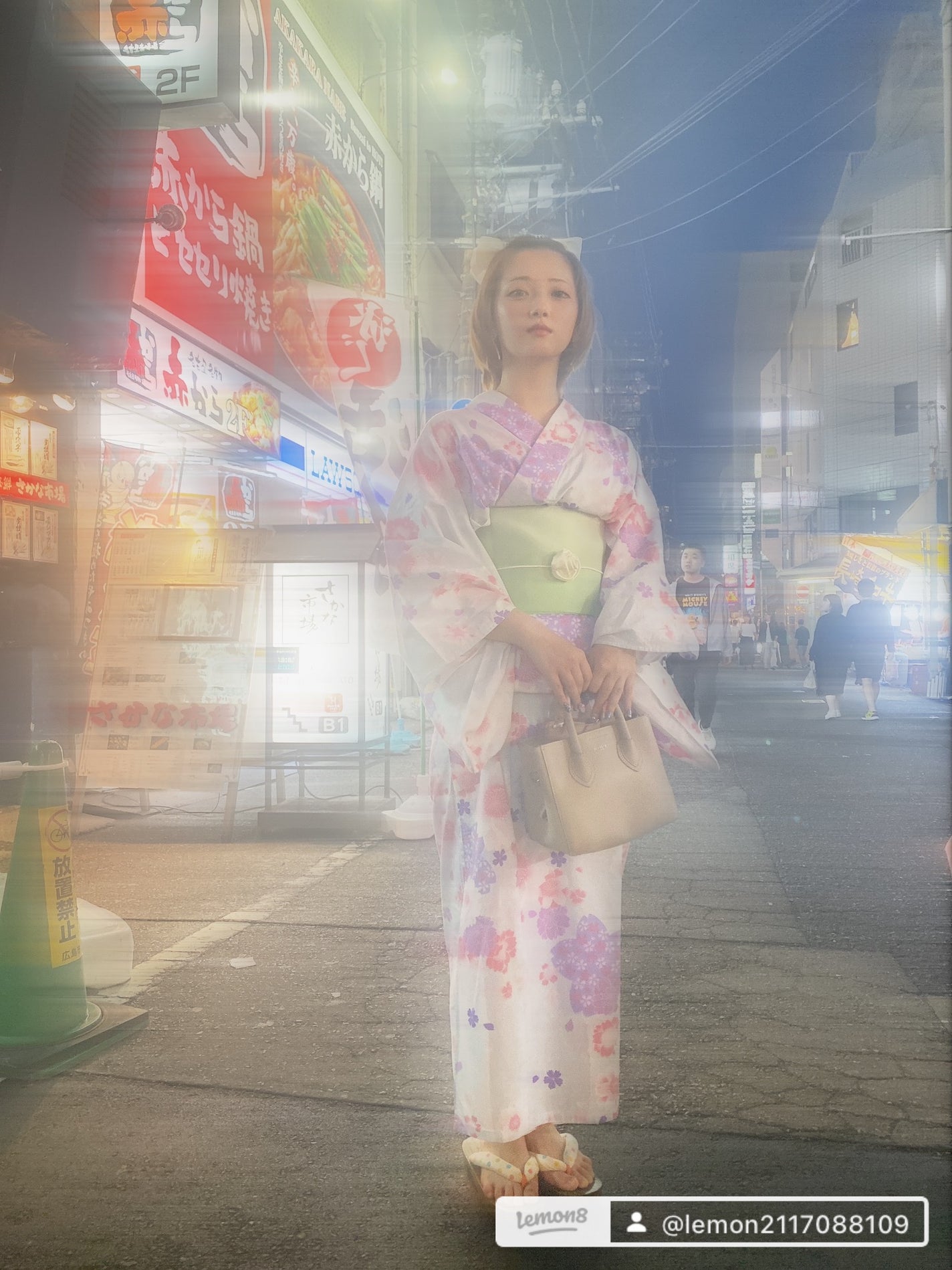 めい on LIPS 「朝から妹のヘアセットに、母と自分と友人の浴衣の着付け&ヘアセッ..」(3枚目)