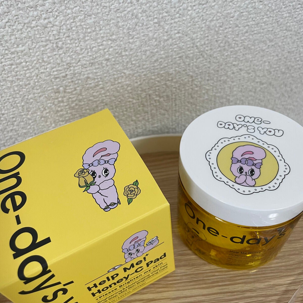 ヘルプミー! ハニーCパッド/One-day's you/トナーパッドを使ったクチコミ(2枚目)