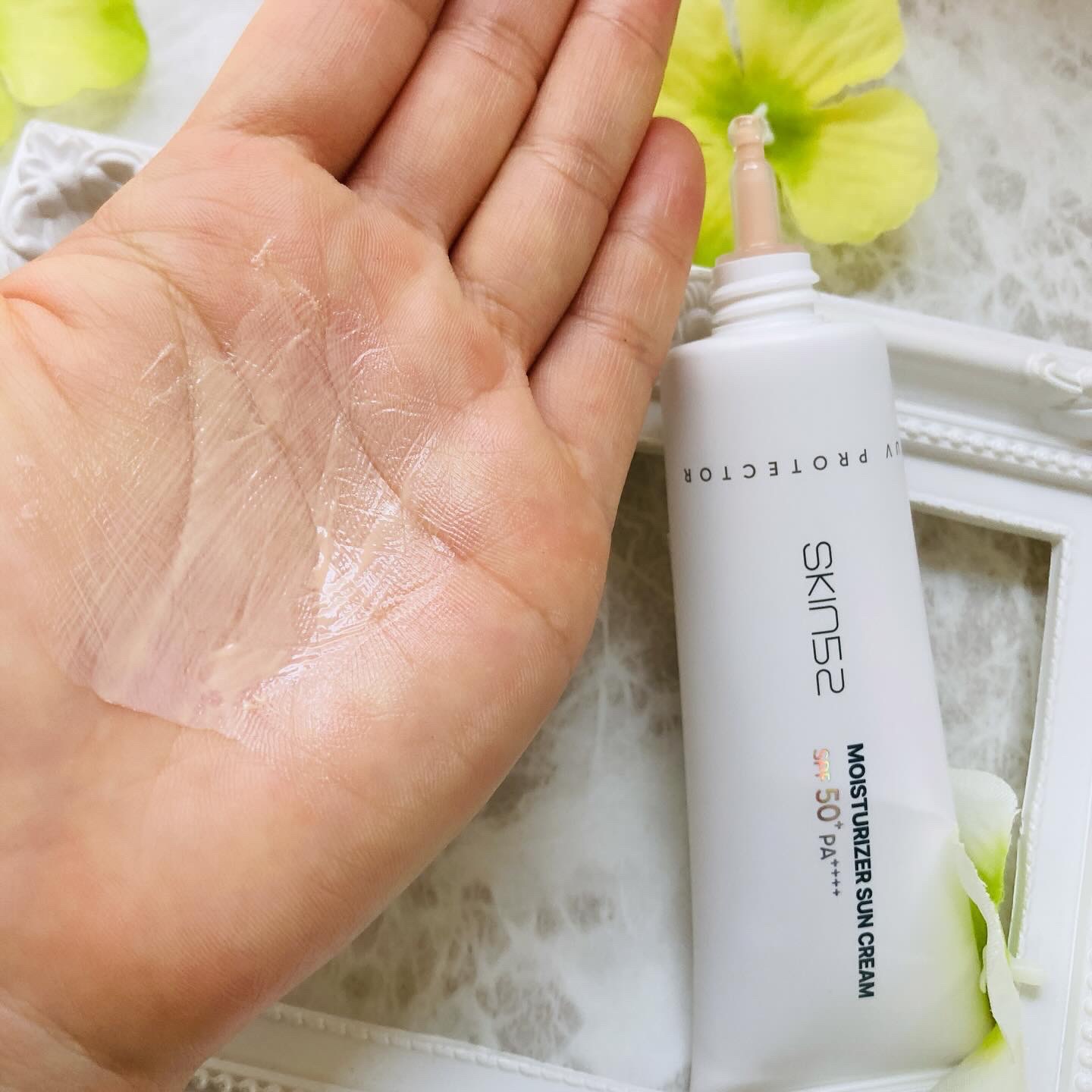 モイスチャライザーサンクリーム/SKIN52＆CO/日焼け止めクリームを使ったクチコミ（3枚目）