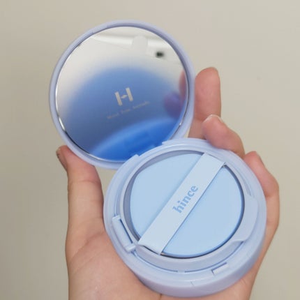 セカンドスキンメッシュマットクッション/hince/クッションファンデーションを使ったクチコミ(2枚目)