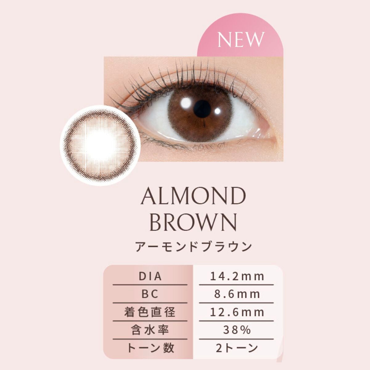 Lumie U 1day アーモンドブラウン