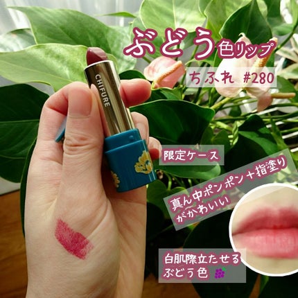 口紅 ケース D 1/ちふれ/その他化粧小物を使ったクチコミ(1枚目)