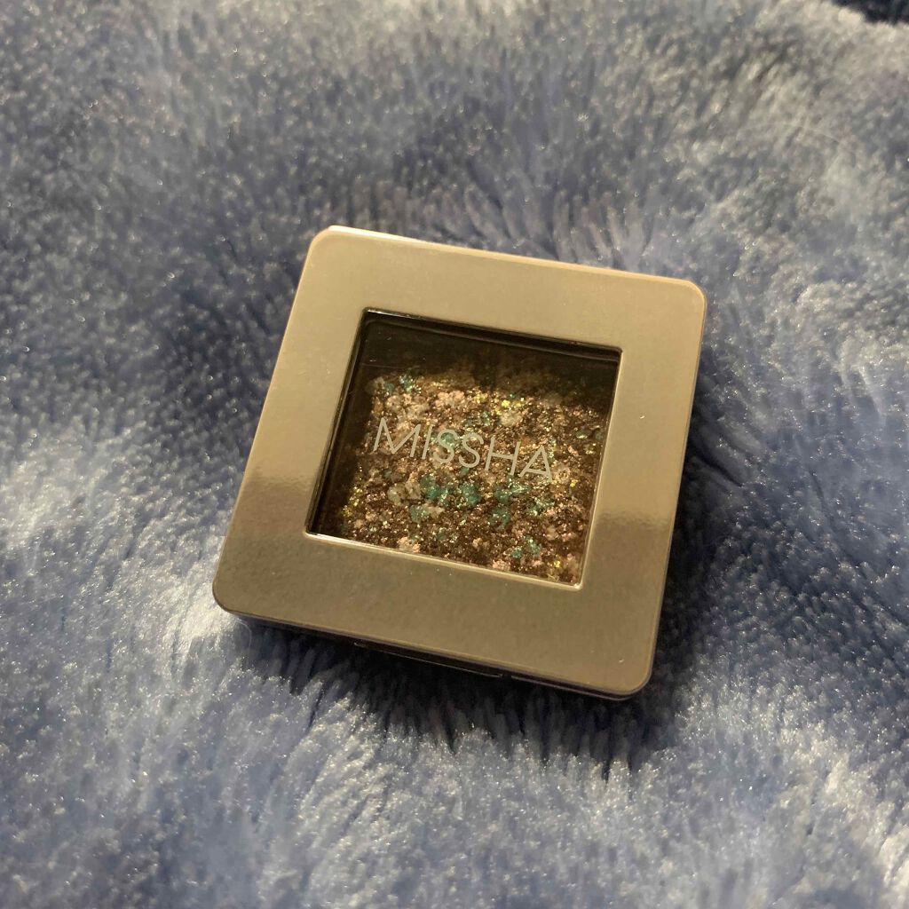 グリッタープリズム シャドウ GBR04 ショコラプリズム/MISSHA/グリッターを使ったクチコミ（1枚目）