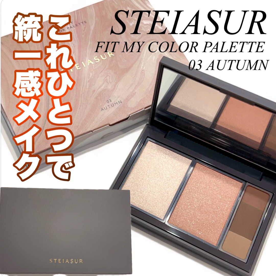 フィット my カラーパレット 03 autumn/STEIASUR（ステイアシュール）/マルチパレットを使ったクチコミ（1枚目）