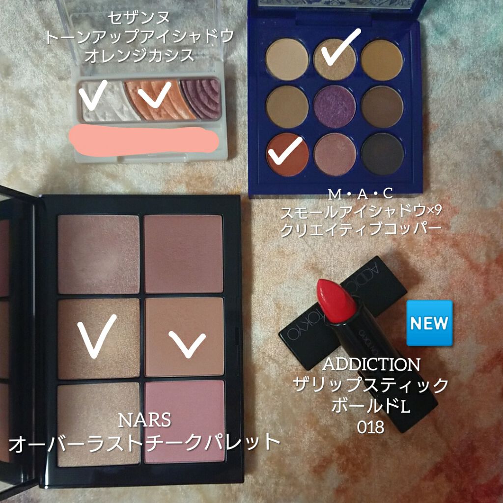 オーバーラスト チークパレット/NARS/パウダーチークを使ったクチコミ（1枚目）