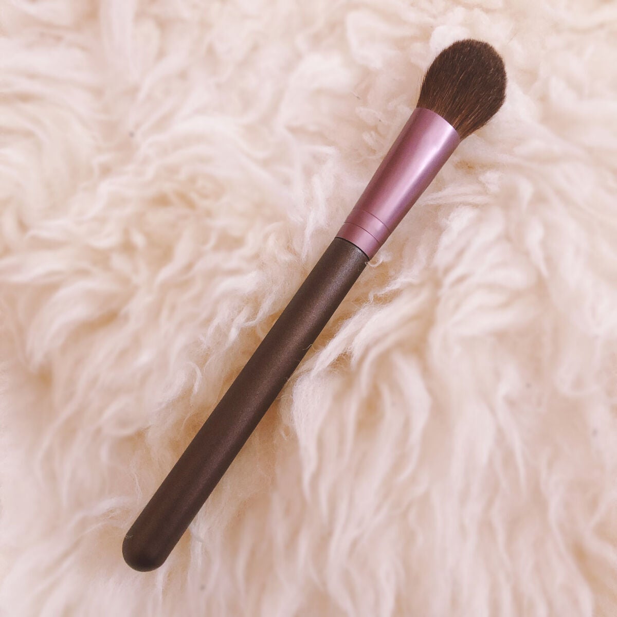 メイクブラシ  馬毛/DAISO/その他化粧小物を使ったクチコミ(2枚目)