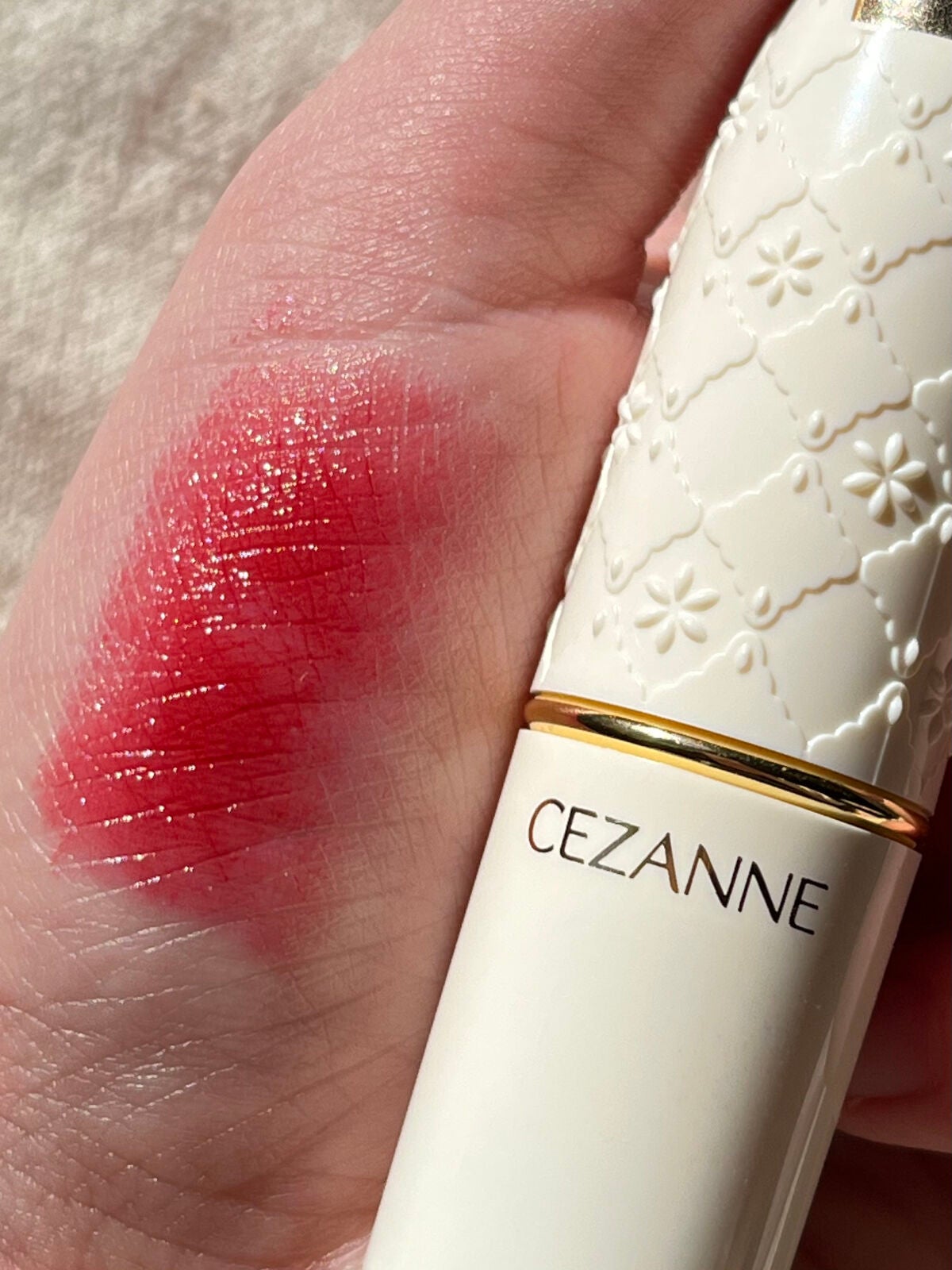 ラスティング リップカラーN/CEZANNE/口紅を使ったクチコミ(2枚目)