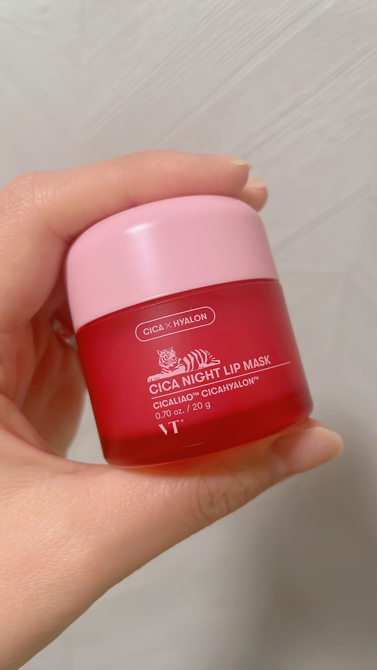 CICA ナイトリップマスク/VT/リップマスクを使ったクチコミ(1枚目)