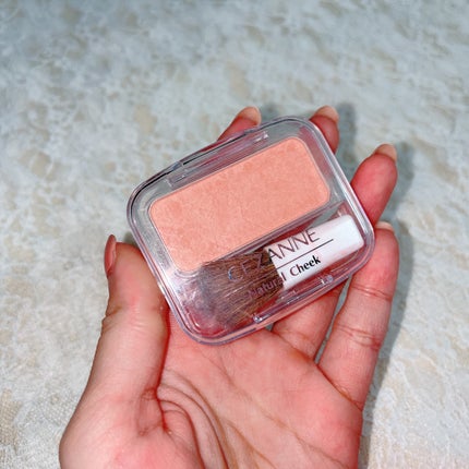 ナチュラル チークN 10 オレンジピンク/CEZANNE/パウダーチークを使ったクチコミ(2枚目)