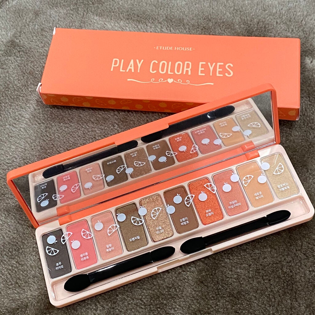 プレイカラー アイシャドウ/ETUDE/アイシャドウパレットを使ったクチコミ(1枚目)
